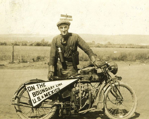 Cannonball Baker Motorcycle Cannonball 1916 Indian Powerplus Antique Motorcycle.jpg